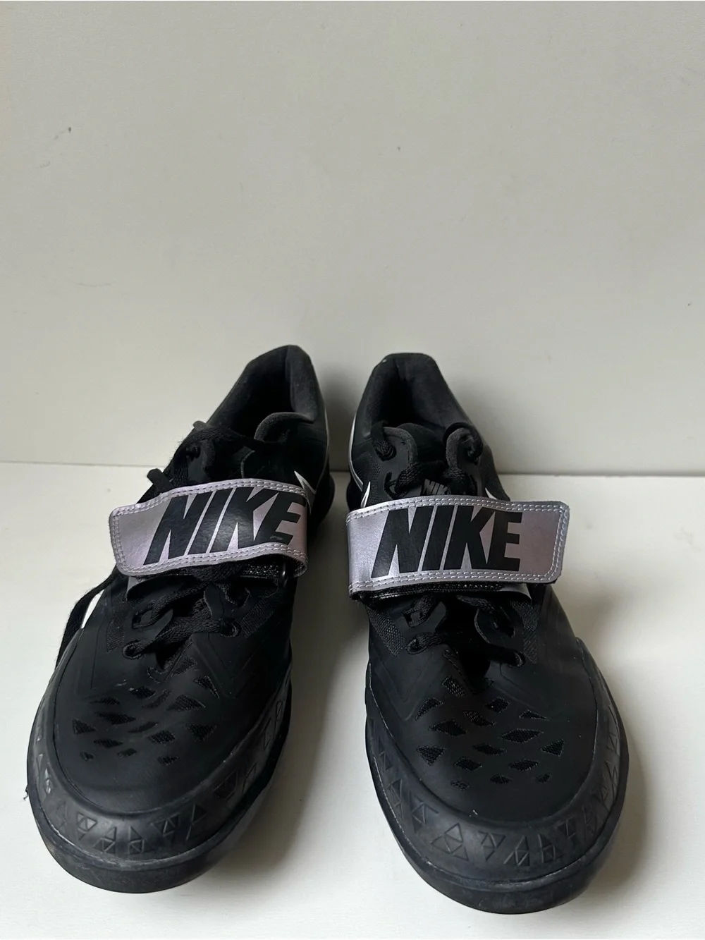 Nike Zoom SD 4 Track & Field Throwing Shoes Black Silver Men's Size 9